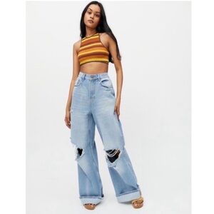 BDG Distressed Skater High-Rise Baggy Jeans Size 32 NWT Urban Outfitters